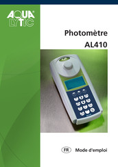 Aqualytic AL410 Mode D'emploi