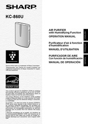 Sharp KC-860U Manuel D'utilisation