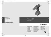Bosch GSR 1800-LI Professional Notice Originale