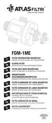 Atlas Filtri FDM-1ME Notice De Montage, D'utilisation Et D'entretien