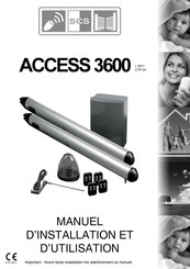 SCS ACCESS 3600 Manuel D'installation Et D'utilisation