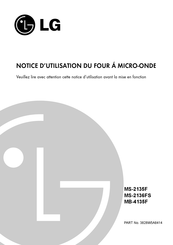 LG MS-2136FS Notice D'utilisation