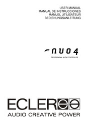 Ecler NUO4 Mode D'emploi