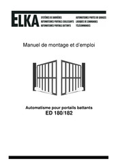 Elka ED 180 Manuel De Montage Et D'emploi