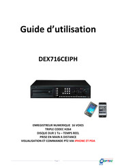 Optec DEX716CEIPH Guide D'utilisation