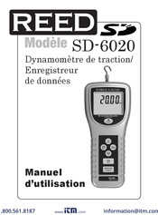 REED SD-6020 Manuel D'utilisation