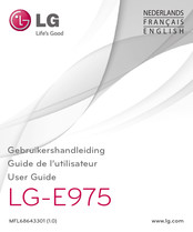 LG LG-E975 Guide De L'utilisateur