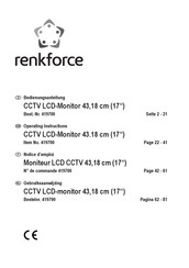 Renkforce 419700 Notice D'emploi