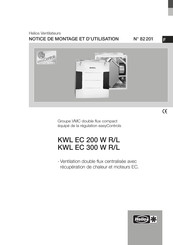 Helios KWL EC 200 W R/L Notice De Montage Et D'utilisation