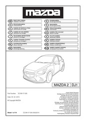 Mazda DC3M-V7-535 Instructions De Montage