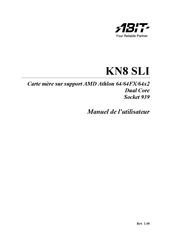 Abit KN8 SLI Manuel De L'utilisateur