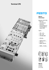 Festo CPX-AB-4-HARX2-4POL Manuel Électronique