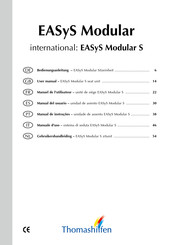 Thomashilfen EASyS Modular S Manuel De L'utilisateur