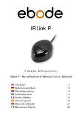 Ebode IR Link P Guide Utilisateur