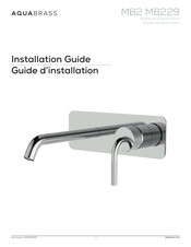 aquabrass MB229 Guide D'installation