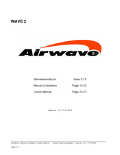 airwave WAVE 2 Manuel D'utilisation