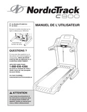 NordicTrack C900 NTL99010.6 Manuel De L'utilisateur