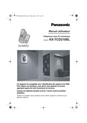 Panasonic KX-TCD210BL Manuel Utilisateur