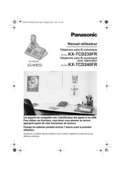 Panasonic KX-TCD230FR Manuel Utilisateur