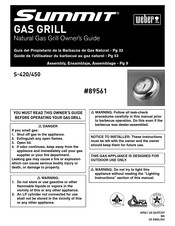 Weber 89561 Guide De L'utilisateur