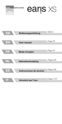 HumanTechnik earis XS Mode D'emploi