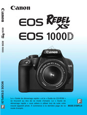 Canon EOS 1000D Guide De Démarrage Rapide