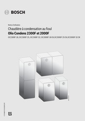 Bosch OC2000F 18 CK Notice D'utilisation