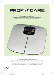 Profi Care PC-PW 3006 FA Mode D'emploi