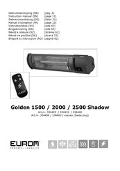 EUROM Golden 2000 Shadow Manuel D'utilisation