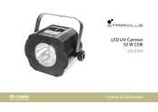 thomann STAIRVILLE LED UV-Cannon 50 W COB Notice D'utilisation