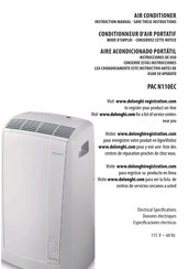 DeLonghi PAC N110EC Mode D'emploi