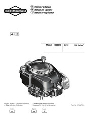 Briggs & Stratton DOV 700 Série Manuel De L'opérateur