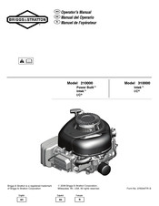 Briggs & Stratton 310000 I/C Manuel De L'opérateur