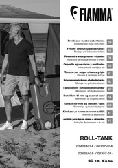 Fiamma ROLL-TANK 23 F Instructions De Montage Et Mode D'emploi