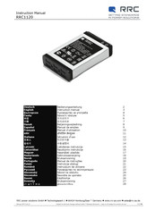 RRC RRC1120 Manuel D'utilisation