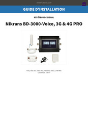 Nikrans BD-3000-Voice Guide D'installation