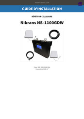 Nikrans NS-1100GDW Guide D'installation