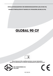 Dru GLOBAL 90 CF Manuel D'installation Et Manuel De L'utilisateur