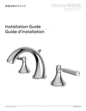 aquabrass Vittorio 83516 Guide D'installation