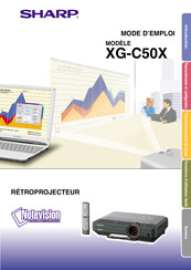 Sharp Notevision XG-C50X Mode D'emploi