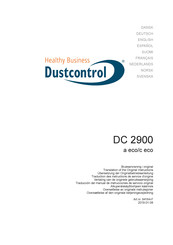Dustcontrol DC 2900 a Traduction Des Instructions De Service D'origine