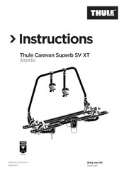 Thule Caravan Superb SV XT Instructions