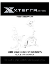 XTERRA Fitness 16204781500 Guide D'utilisation