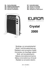 EUROM Crystal 2000 Manuel D'utilisation