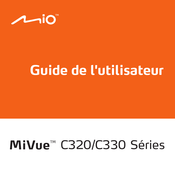 Mio MiVue C320 Série Guide De L'utilisateur