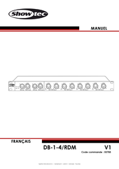 SHOWTEC 50785 Manuel