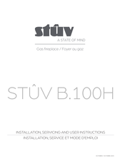 Stuv B.100H Installation, Service Et Mode D'emploi