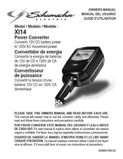 Schumacher Electric XI14 Guide D'utilisation