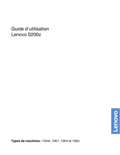 Lenovo S200z Guide D'utilisation