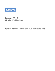 Lenovo 10L8 Guide D'utilisation